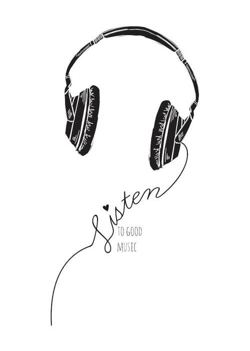 Poster - listen to good music