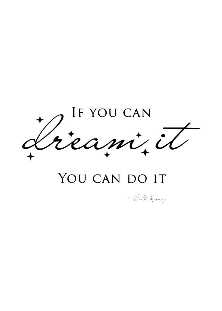 If you can dream it - poster