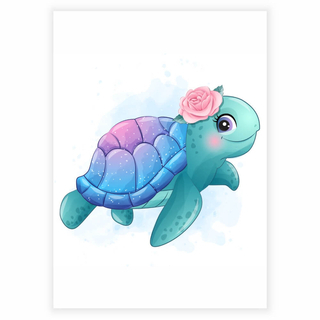 Poster - Havssköldpadda