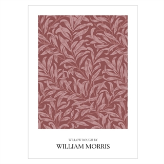 Poster med WILLOW BOUGH AV William Morris 1