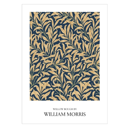 Poster med WILLOW BOUGH AV William Morris 3