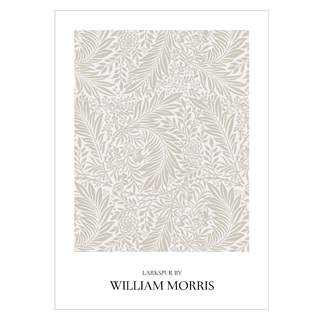 Poster -  LARKSPUR BY William Morris 2