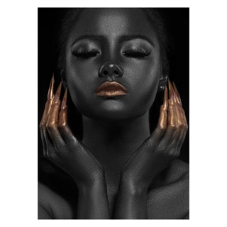 Posterer - Gold and black women