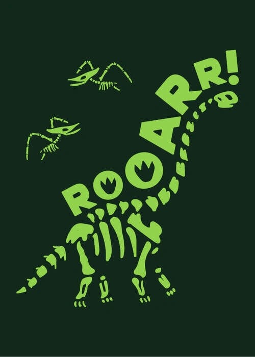 Roar! Dinosaurier - poster