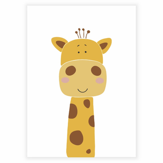 Giraff - Barnposter