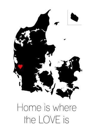 Poster – Home is where the love is