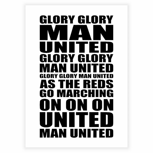 Poster - Man United