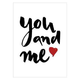Poster - You and me
