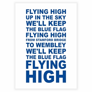 Poster - CHELSEA F.C. - FLYING HIGH