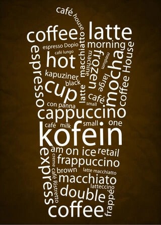 Poster - Kaffe varianter