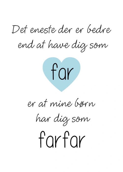 Poster - Det enda som är bättre farfar