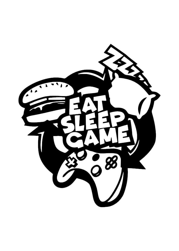 Poster -  Eat - sleep - game Controller