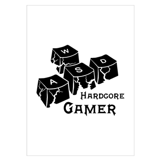 Poster - Hardcore gamer