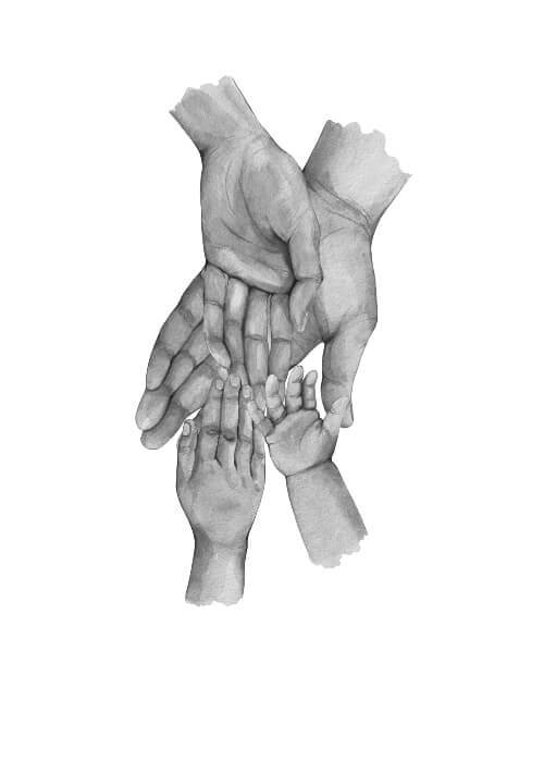 Pappa, mamma & 2 barn