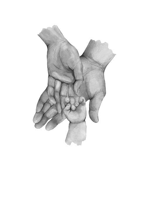 Pappa, mamma & 1 mindre barn - Poster