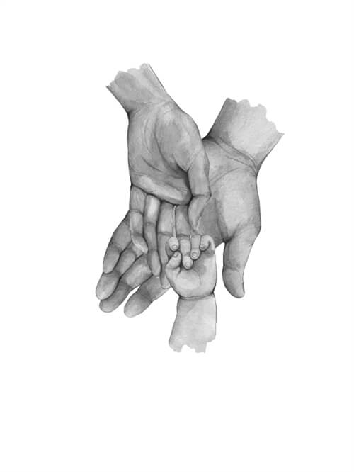 Pappa, mamma & 1 mindre barn - Poster