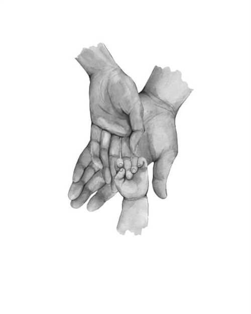 Pappa, mamma & 1 mindre barn - Poster