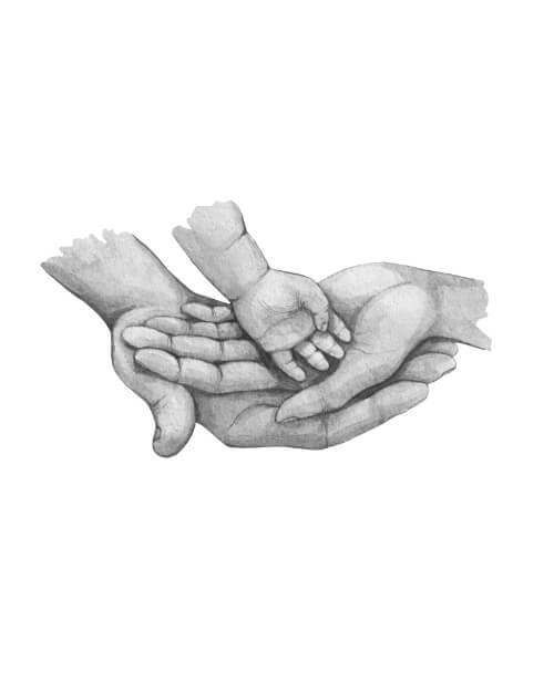 När två blir tre - poster