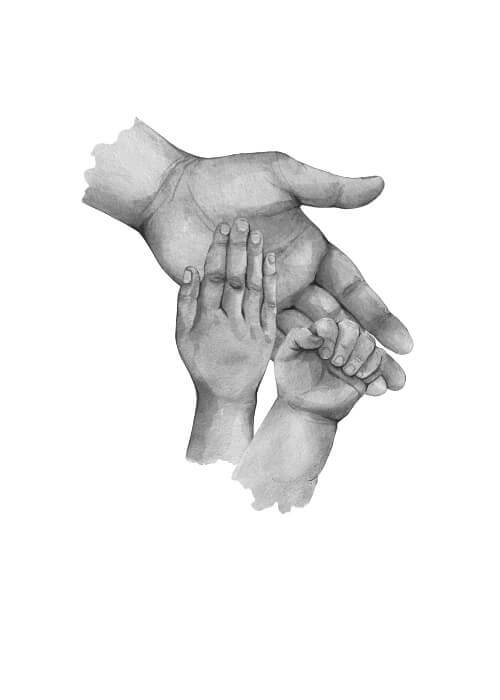 Tvåbarnspappa - poster