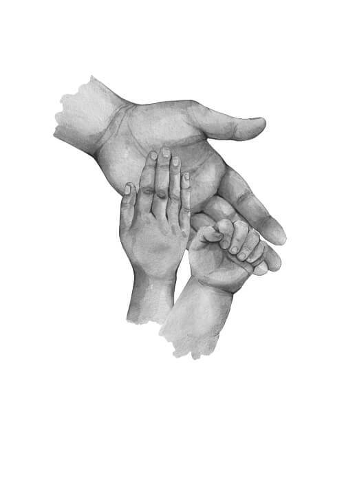 Tvåbarnspappa - poster