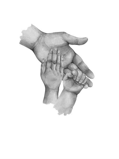 Tvåbarnspappa - poster