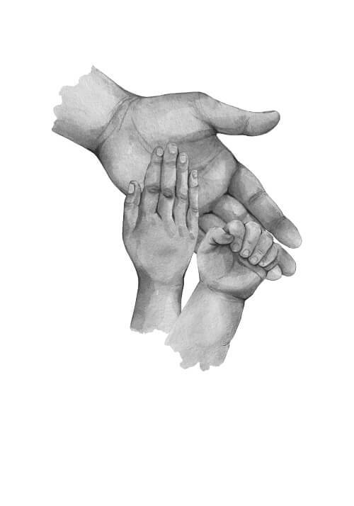 Tvåbarnspappa - poster