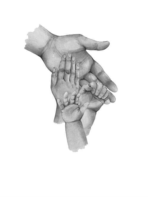 Trebarnspappa - poster