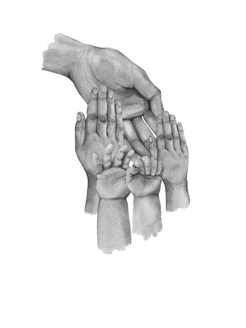 Fyrabarnsmamma - poster