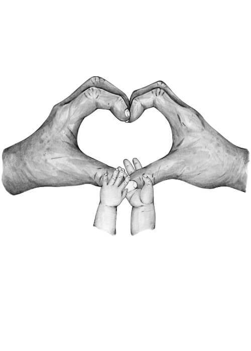 Morföräldrar till 2 barnbarn - Poster