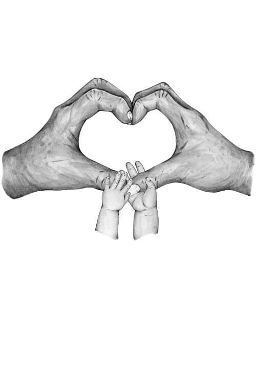 Morföräldrar till 2 barnbarn - Poster