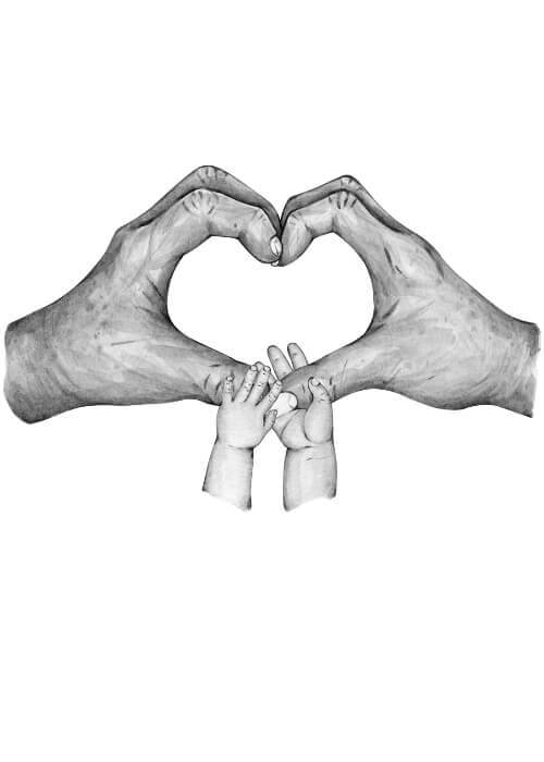 Morföräldrar till 2 barnbarn - Poster