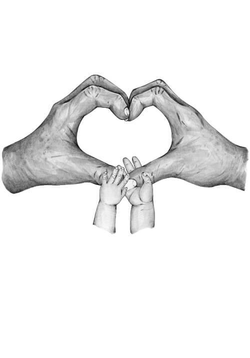 Morföräldrar till 2 barnbarn - Poster