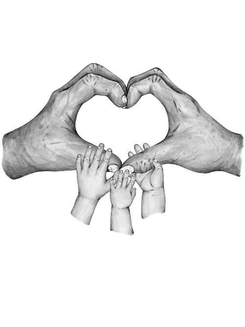 Morföräldrar till 3 barnbarn - Poster