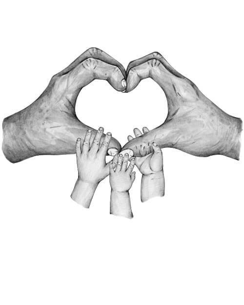 Morföräldrar till 3 barnbarn - Poster