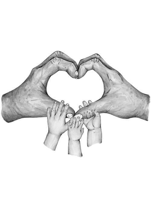 Morföräldrar till 3 barnbarn - Poster