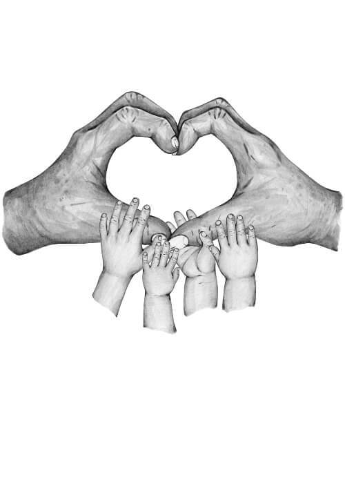 Morföräldrar till 4 barnbarn - Poster