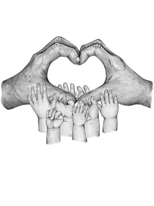 Morföräldrar till 6 barnbarn - Poster