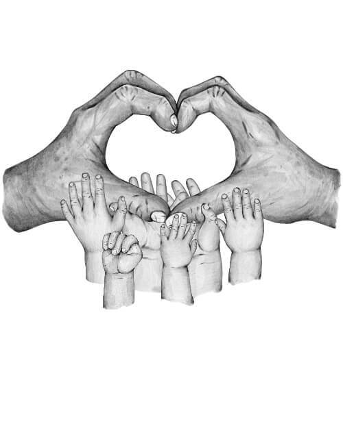 Morföräldrar till 6 barnbarn - Poster