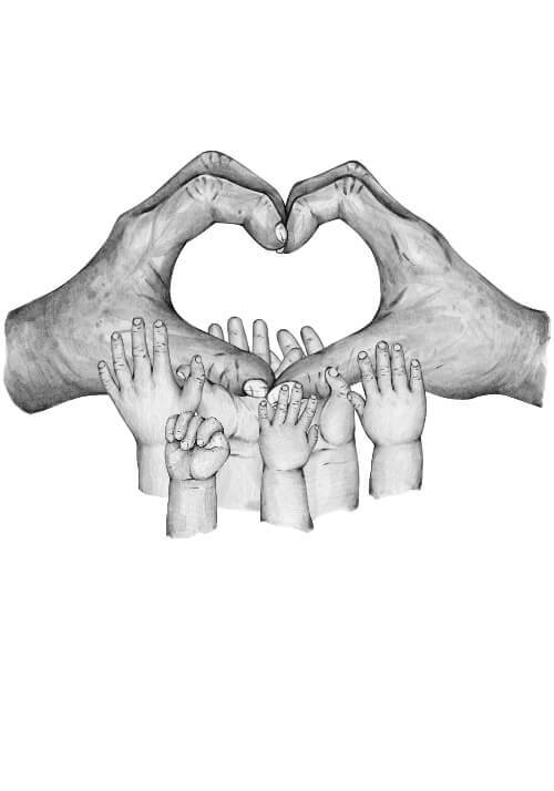 Morföräldrar till 6 barnbarn - Poster