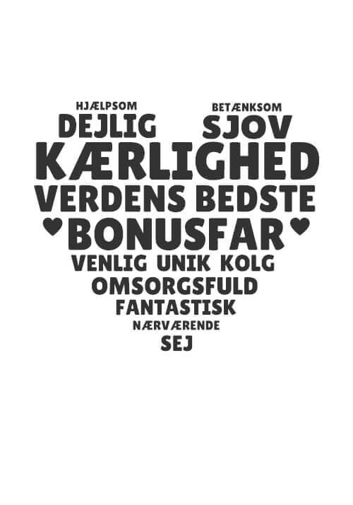 Hjärtmamma inkl. 2 valfria textrader