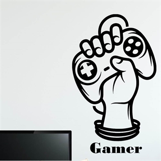 Gamer Joystick  2 - Wallstickers