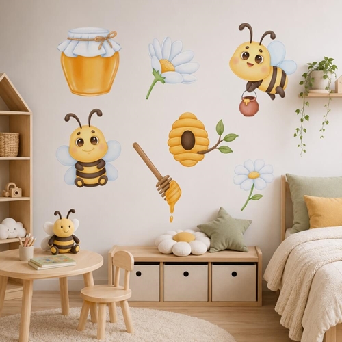 Bin och Honung – Wallstickers