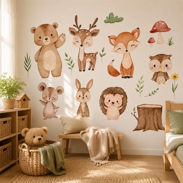 Skogens Vänner - Wallstickers