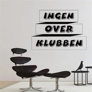 Brøndby wallsticker - Ingen över klubben