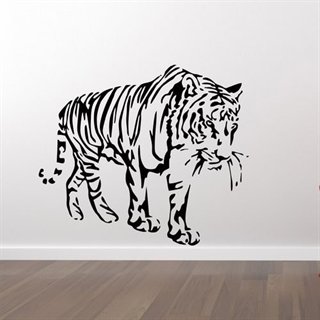 Stor tiger  - Wallstickers