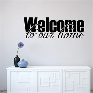Welcome  - Wallstickers