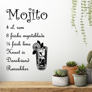 Mojito-drink - Wallstickers