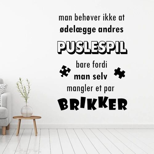 Wallstickers – Pusselbitar