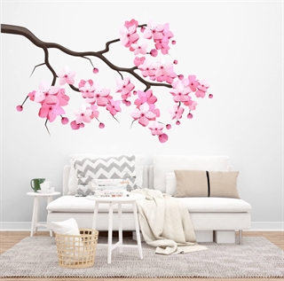 Cherry Blossom gren - wallsticker