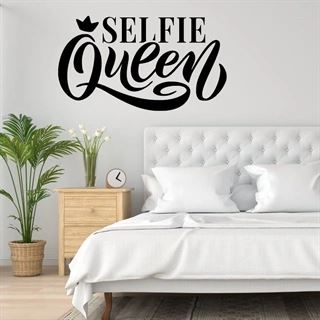 Selfie Queen wallsticker